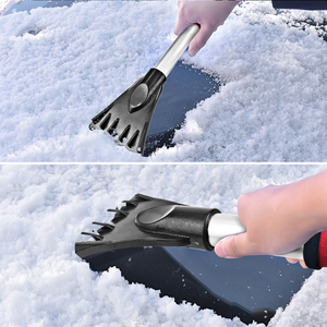 Folta Brusher Impugnatura in Schiuma Pieghevole Pennello Neve Auto Ghiaccio Raschietto Set con Pala - Product Image 4