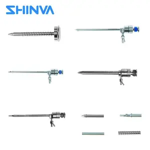 Trocarts laparoscopiques réutilisables Shinva 3mm 5.5mm 10.5mm 12.5mm Trocart