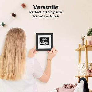 Marco de escaneo de bebé Marco de ultrasonido Anuncio de bebé Embarazo Reveal Marco de imagen de ultrasonido - Product Image 4