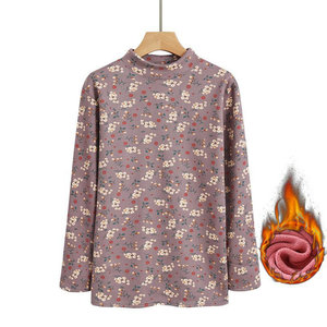 2.15 dollaro modello QRF005 camicetta all'ingrosso Pullover top grandi dimensioni invernali da <span class=keywords><strong>donna</strong></span> mamma ultimo disegno camicetta Design per le donne - Product Image 5