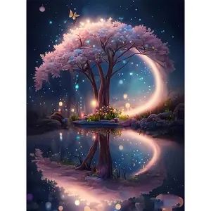 5d Diamond Painting Kit Suitable For Children Or Adults Over 7~15 Years Old Landscape Diamond Painting Kit Full Diamond