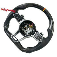 Volant R8 Sports Design en fibre de carbone compatible avec Audi A3 A4 A5 A6 A7 A8 S3 S4 S5 S6 S7 RSQ7 RS5