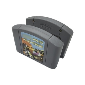 <span class=keywords><strong>Star</strong></span> <span class=keywords><strong>Wars</strong></span> Episode I-<span class=keywords><strong>Racer</strong></span> USA Version NTSC Cartouche de jeu 64 bits en plastique ABS gris Écologique Jeu vidéo - Product Image 4