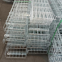 Plateau en treillis métallique 300x150mm en acier galvanisé à chaud pour la distribution d'énergie des barres omnibus et des montants de distribution des centres de données