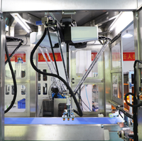 Robot Delta 4 axes haute vitesse avec pré-charge de 3 kg, pince à ventouse pour papier/carton, ligne automatique pour aliments/pain, multi-tension