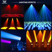 Lyres LED DMX512 800W 3-en-1 BSW CMY CTO Beam Spot Wash Zoom, projecteur à tête mobile pour spectacles sur grandes scènes