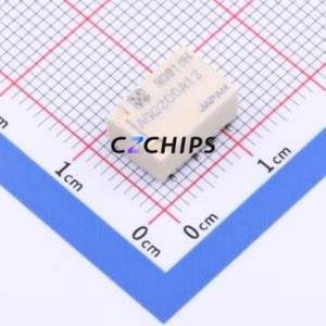 AGQ200A12Z Signal Relay SMD,7.2x10.6mm Relay 12V 2 Changeover: 2C (DPDT-Changeover)::: 110V-DC/125V-AC AgPd+Gold Plated - Product Image 1
