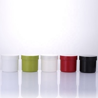Offre Spéciale 150ml soins de la peau gommage pot de crème pour le corps pots cosmétiques en plastique mat multicolore pour le lait corporel et les contenants de beurre