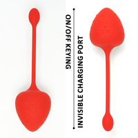 Astartoy Aardbei Vorm Fruit Vibrators Groothandel Vibrerende Slipje Ei Massager Afstandsbediening Seksspeeltje Groente Vibrators