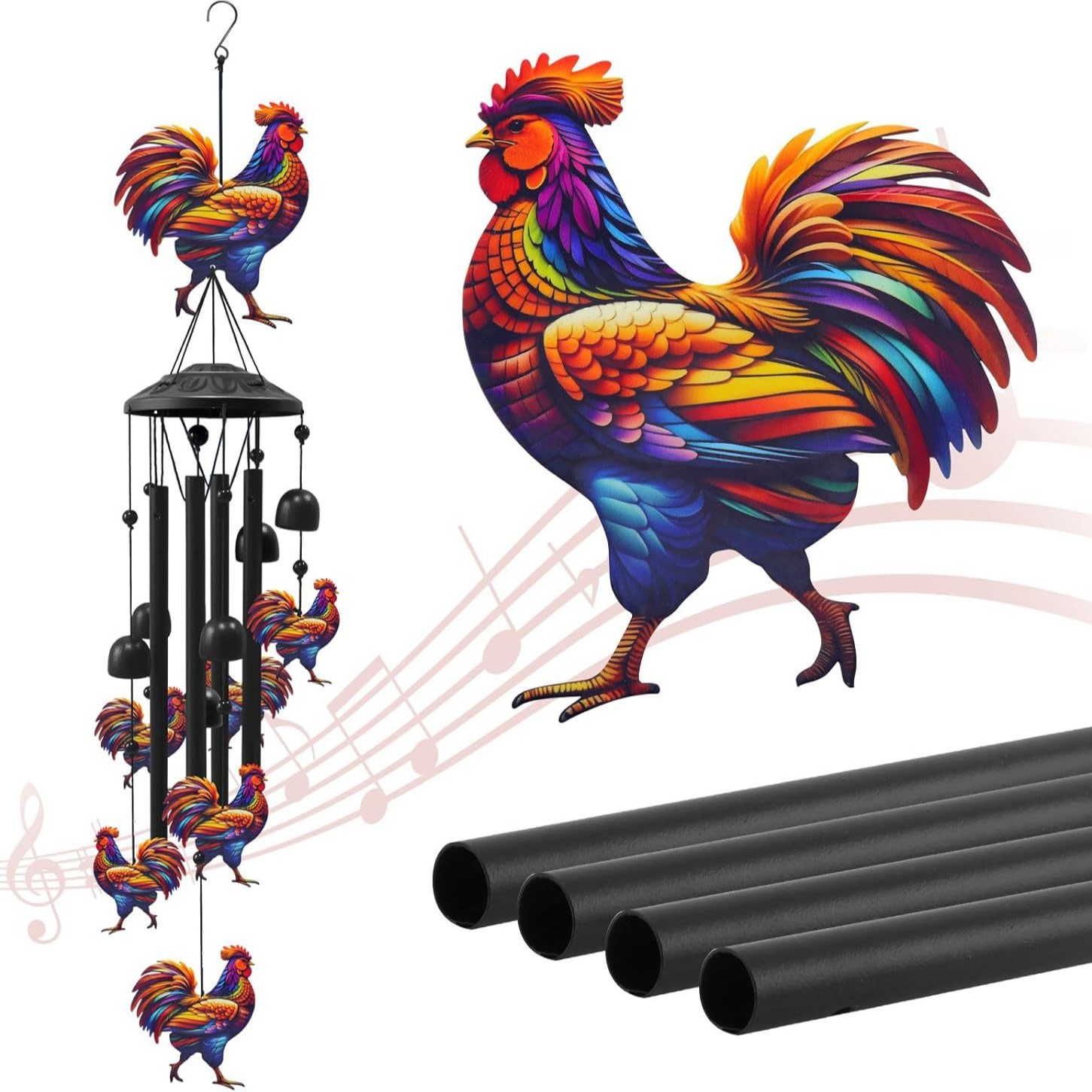 36 inch color cock