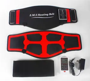 Hot Home Use Belly Fat Lose Deep Expression Muscl Devices Six Patch Pads Ems Machine Ems Massage Belt