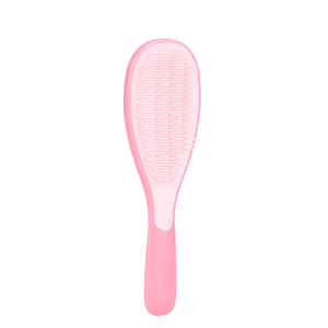 Brosse démêlante <span class=keywords><strong>rose</strong></span> et verte pour cheveux mouillés, brosse démêlante pour femmes, tous types, peigne chauffant, brosse démêlante personnalisable avec logo - Product Image 2
