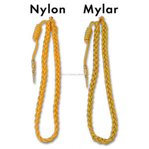 สายสะพายเครื่องแบบพิธีการสีทองเมทัลลิก สายสะพายเครื่องแบบพิธีการสีทองสังเคราะห์ - Product Image 2