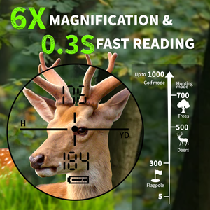 Nieuwe Camouflagejachtafstandsmeter 0.3S Meet Snel Multifunctionele Telescoopafstandsmeter Met Hellingcompensatie - Product Image 5