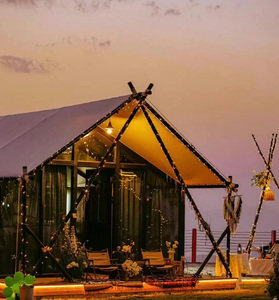 Tentes de glamping de luxe en acier 5x9m avec salle de bain pour l'hébergement en safari africain - Product Image 2