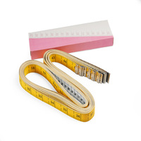 Règle de couture en PVC personnalisée avec logo, double échelle, 60 pouces, 150 cm, règle de couture en tissu, ruban à mesurer souple pour le corps, fitness