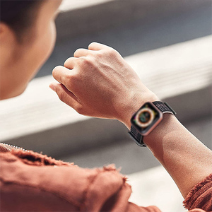 <span class=keywords><strong>Correa</strong></span> de Reloj de Nailon de Lujo/Deportiva/Moderna VILO VL--N016 de 70 Colores para Reloj Serie 8 7 6 5 SE, Transpirable y Suave - Product Image 5