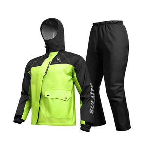 Ensemble imperméable pour <span class=keywords><strong>moto</strong></span>, veste et pantalon, avec couvre-chaussures, pour motard - Product Image 6