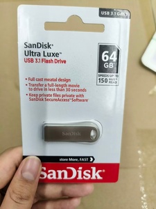 แฟลชไดรฟ์ Sandisk Ultra Luxe USB 3.1 ความจุ 32GB สำหรับแล็ปท็อปและเดสก์ท็อป ความเร็วสูง พกพาสะดวก สำหรับจัดเก็บข้อมูลจำนวนมาก - Product Image 1