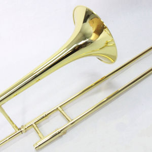 Trombones en laiton laqué or, petit calibre, <span class=keywords><strong>trombone</strong></span> économique - Product Image 5