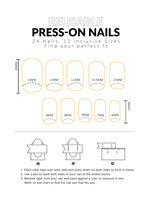 24 Pièces Faux Ongles Longs Cercueil Effet Dégradé Violet-Rouge Doré à la Feuille, Ongles à Coller