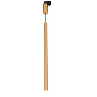 Luminaire suspendu industriel nordique minimaliste, petit et long, en argent, à économie d'énergie, pour restaurant, maison, usage intérieur