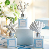 2024 Céramique Carol Shell Sea Star 100ml 200ml Diffuseur de parfum d'intérieur Diffuseur de roseau en céramique pour désodorisant