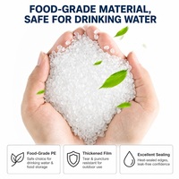Sac à eau pliable de grande capacité, de qualité alimentaire, anti-fuite, réutilisable, pour le camping, approvisionnement en gros
