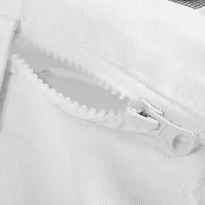 Nouvelle combinaison de protection anti-abeilles pour enfants Pomelo, une pièce, avec voile, en polyester, couleurs blanc et rouge - Product Image 5