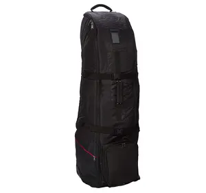 尼龙耐用高尔夫球袋盖两轮定制标志oem高尔夫球袋空气盖旅行箱