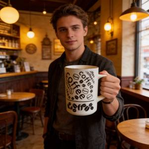 สินค้าใหม่มาแรง แก้วกาแฟเซรามิกสโตนแวร์สไตล์อเมริกัน ฮูหนาน ของที่ระลึก ขายส่ง - Product Image 6