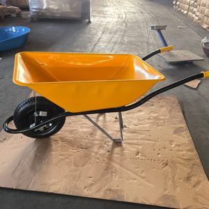 Carretilla Popular de 75L Modelo WB6401 para Venta al por Mayor, Mercado de España y Portugal, Herramientas Agrícolas, Equipo Versátil de Uso General - Product Image 4