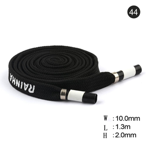 Cordón de poliéster personalizado Cordón redondo Sudadera con capucha Cuerda Cordón con puntas de plástico Agelt para pantalones y sudaderas con capucha - Product Image 3