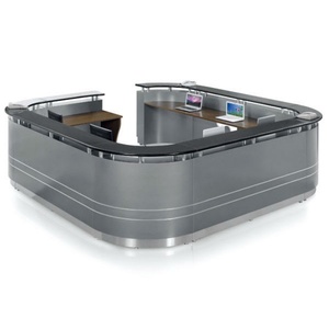 Sillas de Sofá Poliméricas Duraderas, Diseños de Escritorio, Muebles Modernos para Recepción de Oficina - Product Image 6