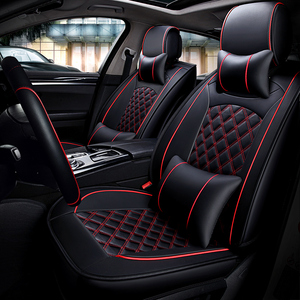 Coprisedili per auto di dimensioni universali Set completo coprisedili per auto di lusso Set di fodere per cuscino per Renault <span class=keywords><strong>Sandero</strong></span> - Product Image 3