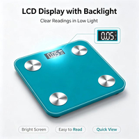 Balance connectée intelligente pour la graisse corporelle et l'IMC, capacité 180 kg, pour salle de bain – Offre spéciale fabricant