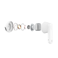 E25 Super Mini Earphone Nirkabel 5.0 Kontrol Sentuh Bluetooth Earphone Terbaik True Wireless dengan Mikrofon
