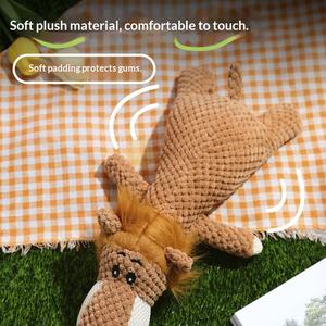 Giocattoli Interattivi per Cani con Suono Squittente, Modello Animale Carino in Cotone PP e Poliestere - Product Image 2