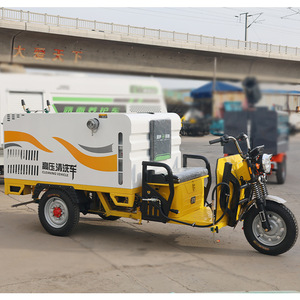 Camión de Limpieza Eléctrico de Alta Presión, Vehículo Pequeño con Aspersor de Agua para Mantenimiento de Carreteras y Limpieza Urbana - Product Image 3