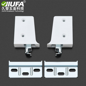 Jiufa Cabinet Hanging <b>Brackets</b> Plastic Concealed With Cover For Cupboard Easy Installation - Product Image 4