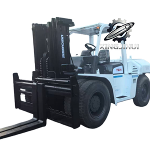 รถยก TCM FD100Z8 10 ตัน รถยกมือสองจากญี่ปุ่น 10 ตัน เครื่องยนต์ Isuzu 6BG1 รถยกใช้แล้ว รถยกใช้น้ำมันเชื้อเพลิง 4500 มม. 10000 กก. - Product Image 1