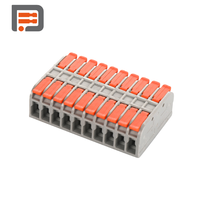 DF-2608-10 - Répartiteur de faisceau de câblage interne pour armoire, connecteur de terminaison de câble à levier démontable à 10 canaux DF-2608-10