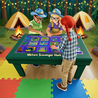 Table tactile intelligente HD Android de 32 pouces pour enfants et adolescents Jeu multi-écrans d'usine Signalisation numérique pour la maison et les écoles