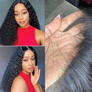 Tóc Giả Làm Từ Tóc Thật Cường Độ 200% V Tóc Người Giả Không Rời Khỏi Phần Bên Ngoài Tóc Người Brazil Remy Xoăn Phần <span class=keywords><strong>U</strong></span> Tóc Người Cho Phụ Nữ Da Đen - Product Image 4