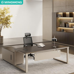 Bureau de PDG haut de gamme, bureau de patron, bureau simple et moderne, bureau de président, bureau de direction, bureau de finance - Product Image 1