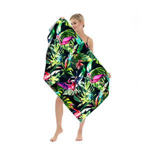 Serviette de plage en microfibre recyclée de haute qualité <span class=keywords><strong>avec</strong></span> fonction de séchage rapide résistant au sable Impression de logo personnalisé pour la serviette RePREVE de <span class=keywords><strong>voyage</strong></span> en salle de sport - Product Image 4