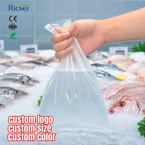 Perforated Easy Tear HDPE Plastic Roll <b>Bags</b> Pre-Cut Dispenser for Grocery Supermarket Retail Quick Access Fruit <b>Vegetable</b> Bakery - Product Image 1