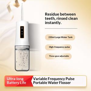Irrigador Bucal Eléctrico, Limpieza Interdental, Chorro de Agua, Lavado Nasal, Baterí<span class=keywords><strong>a</strong></span> de Larga Duración, Portátil, Multinivel, para Ortodoncia - Product Image 4