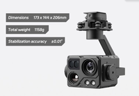 Plataforma de Gimbal Estabilizada de 3 Ejes Z_9B con Zoom Híbrido 120X y Carga Útil para UAV con IA para Misiones Aéreas Industriales