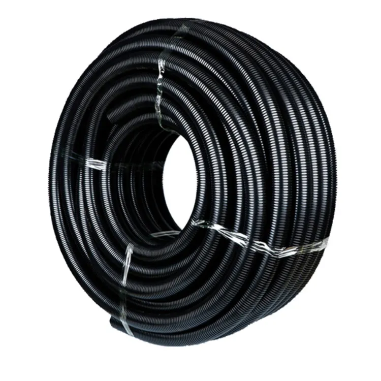 Pe Electrical Flexible Corrugated Plastic Rubber Hose Conduit Tube